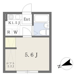 妙蓮寺駅 徒歩8分 1階の物件間取画像